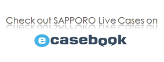 Check out SAPPORO Live Cases on e-casebook.com